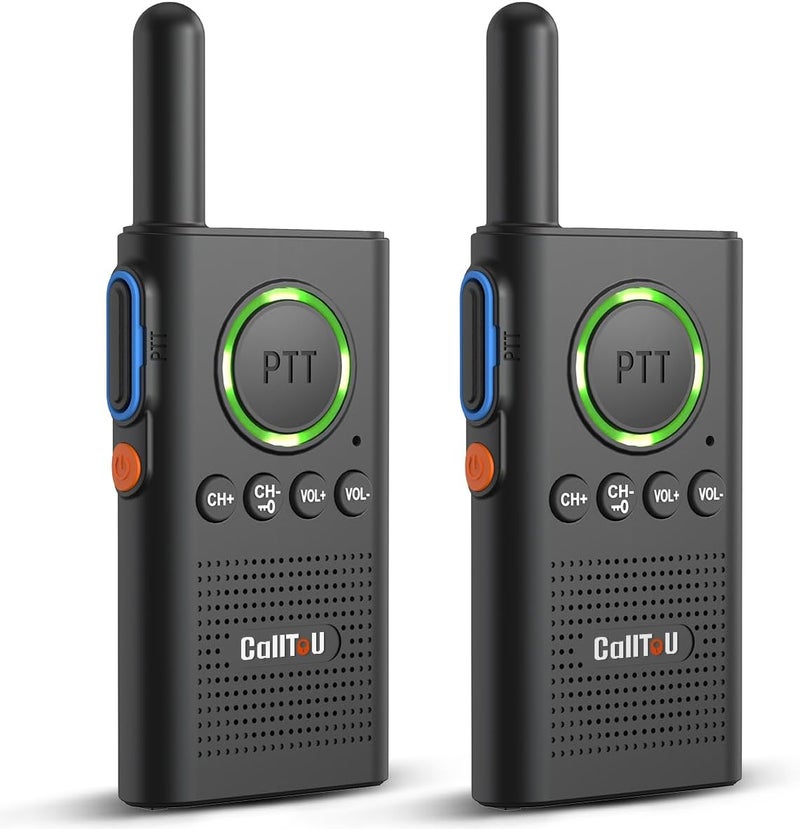 CallToU 2 Way Intercom for Elderly 3300FT Rechargeable 1000mAh Battery, VOX, Ideal for Caregivers & Emergencies Intercoms Wireless for Home/Outdoor Family Communication - Image 1